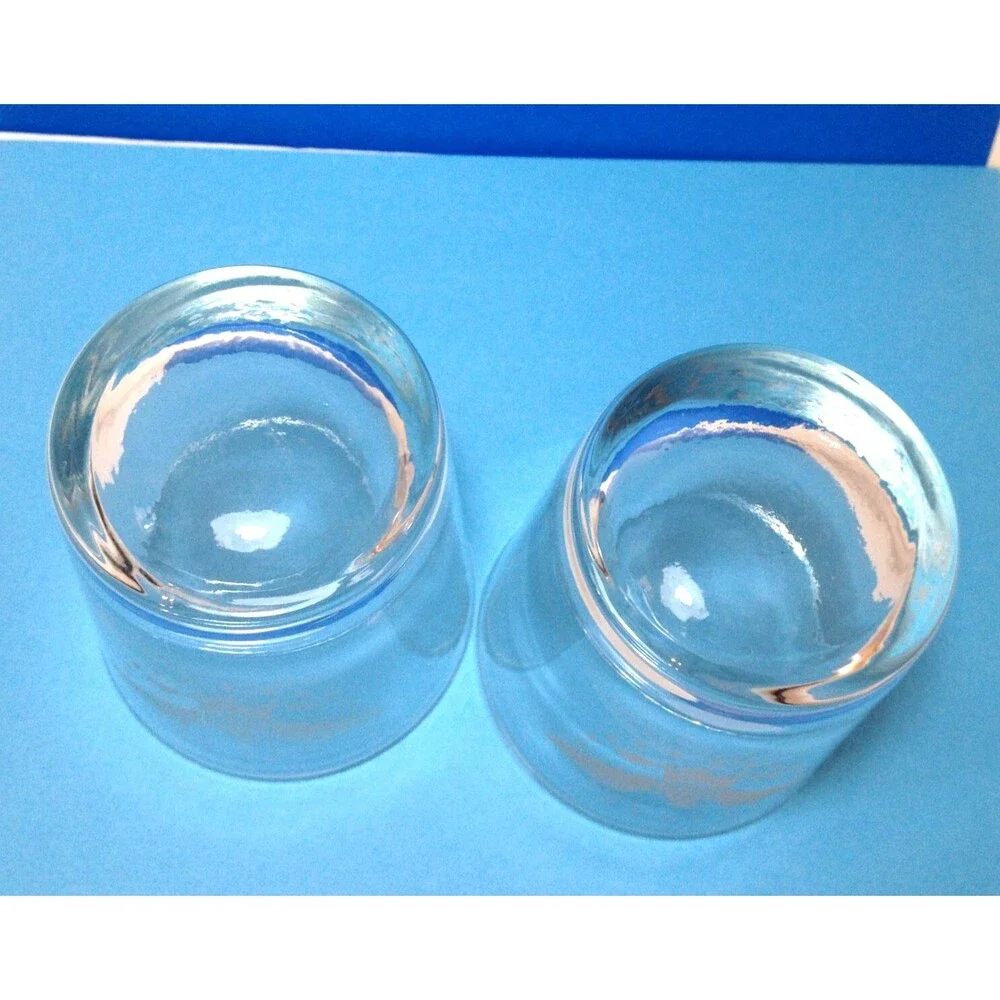 2 Vintage Eagle Bourbon Rocks Glass Barware 10 oz 4